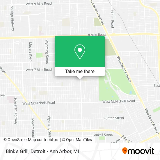 Mapa de Bink's Grill