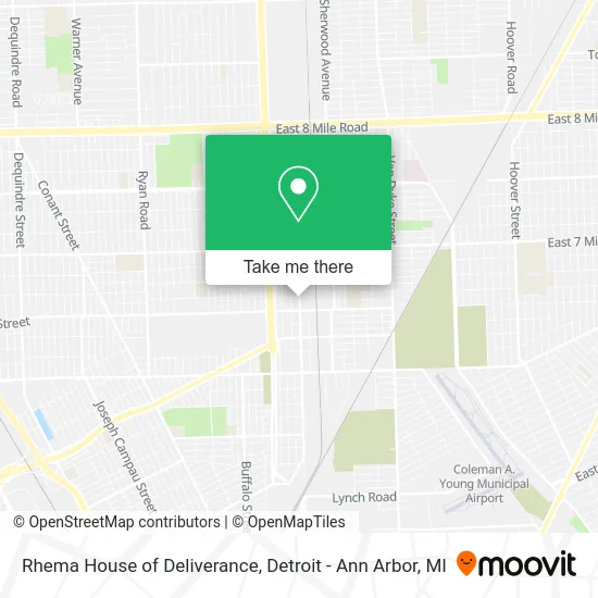 Rhema House of Deliverance map