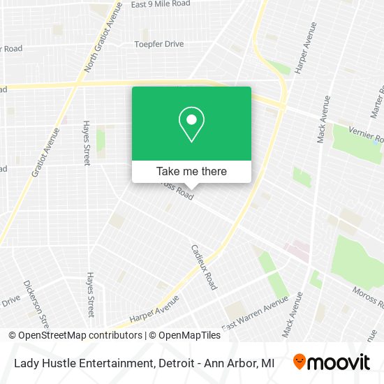 Lady Hustle Entertainment map