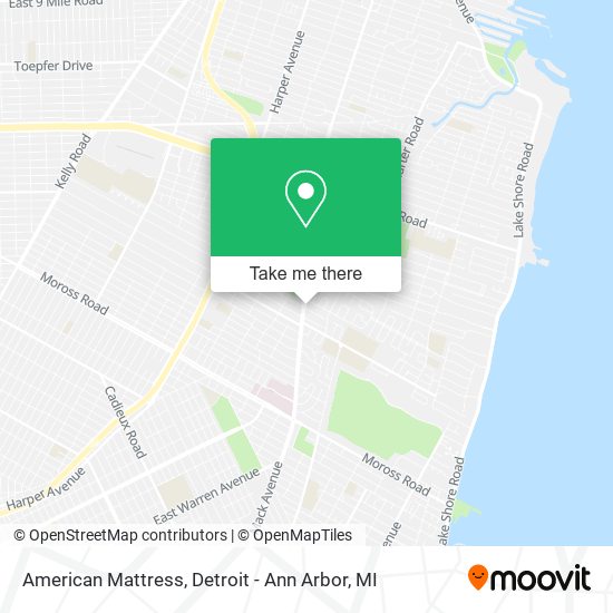 Mapa de American Mattress