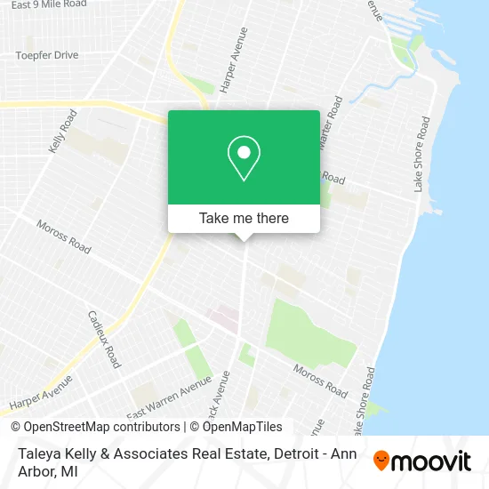 Taleya Kelly & Associates Real Estate map