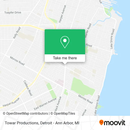 Towar Productions map