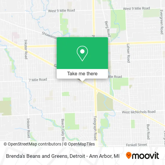 Mapa de Brenda's Beans and Greens