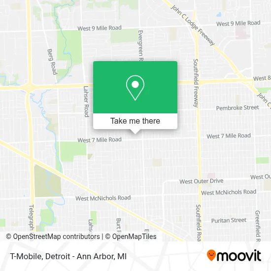 T-Mobile map
