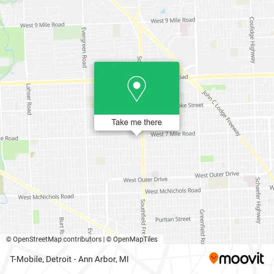 T-Mobile map
