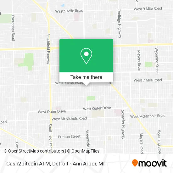 Cash2bitcoin ATM map