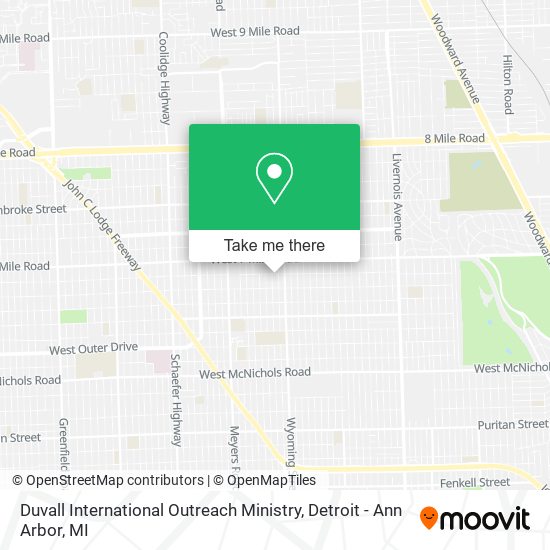 Mapa de Duvall International Outreach Ministry