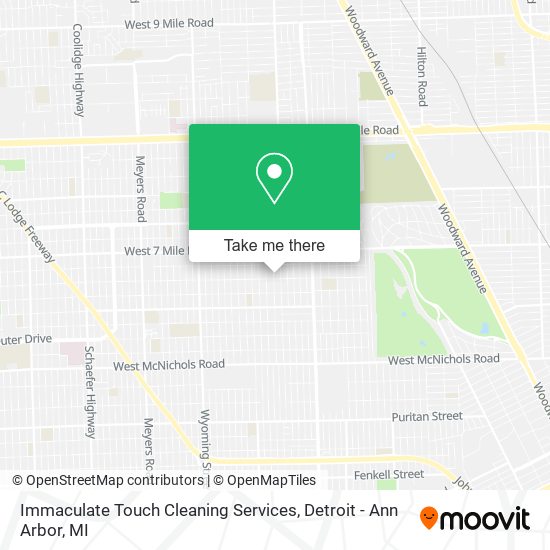 Immaculate Touch Cleaning Services map