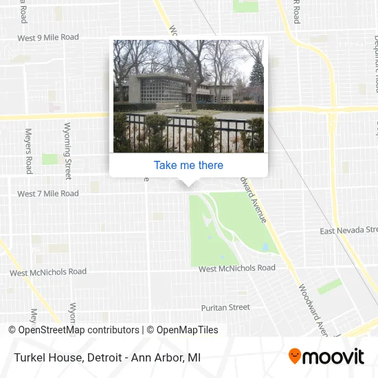 Turkel House map
