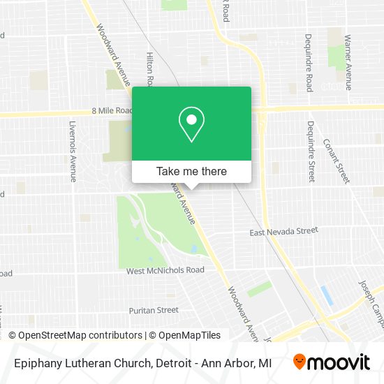 Mapa de Epiphany Lutheran Church