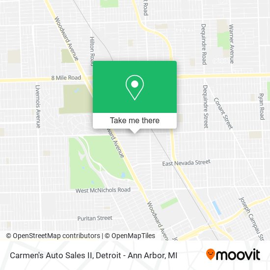 Carmen's Auto Sales II map