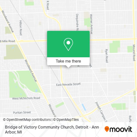 Mapa de Bridge of Victory Community Church