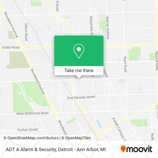 ADT A Alarm & Security map