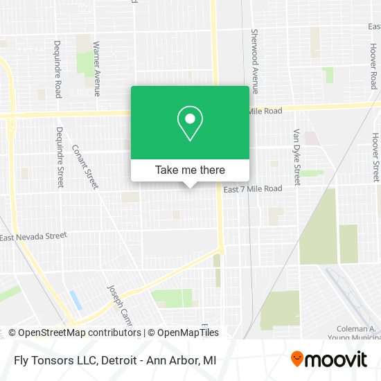 Fly Tonsors LLC map