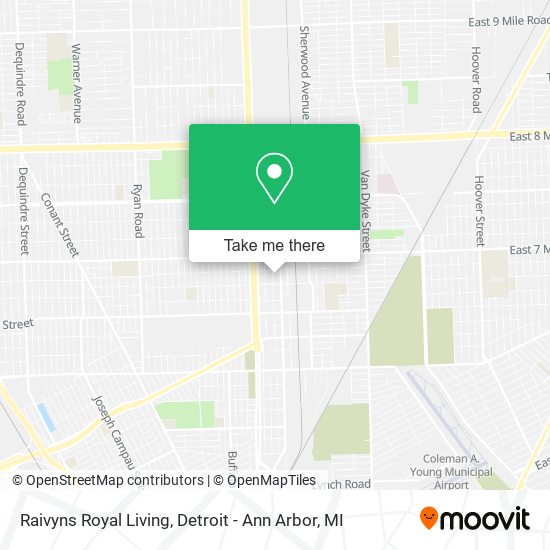 Raivyns Royal Living map