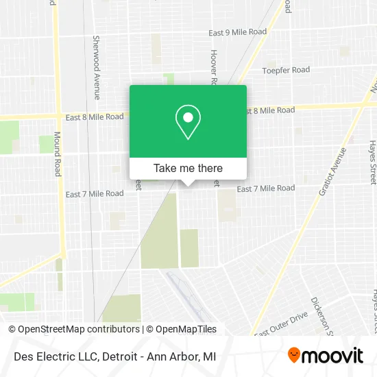 Des Electric LLC map