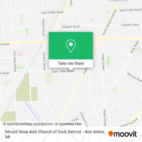 Mapa de Mount Sinai Aoh Church of God