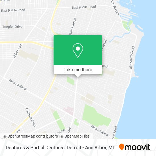 Dentures & Partial Dentures map