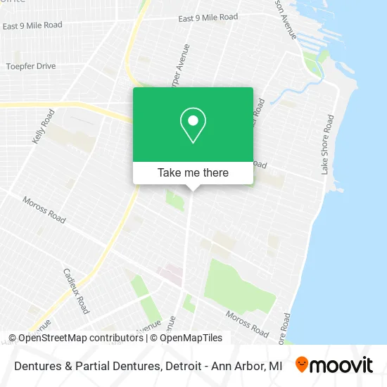 Dentures & Partial Dentures map