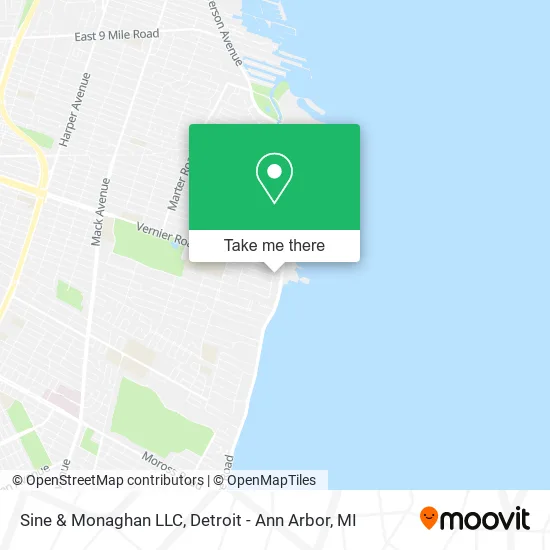 Sine & Monaghan LLC map