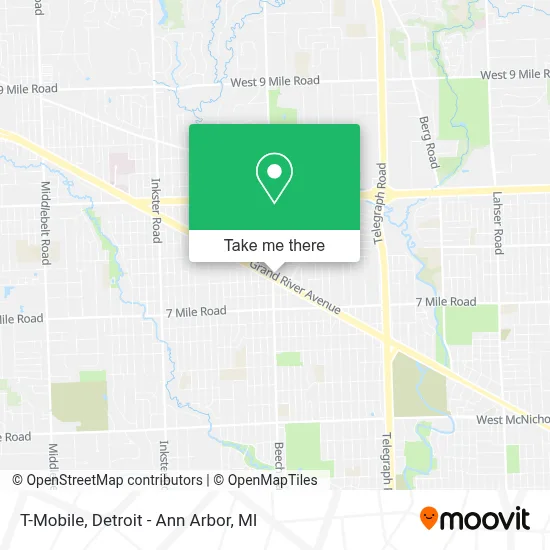 T-Mobile map