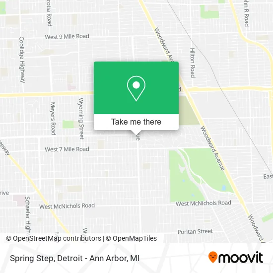 Spring Step map