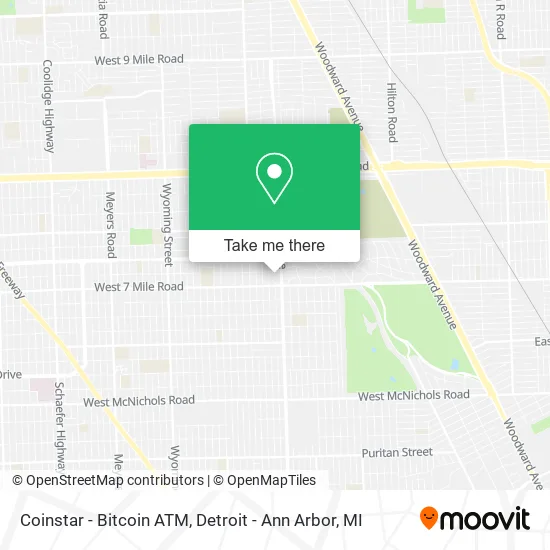 Coinstar - Bitcoin ATM map