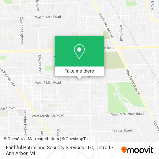 Faithful Patrol and Security Services LLC map