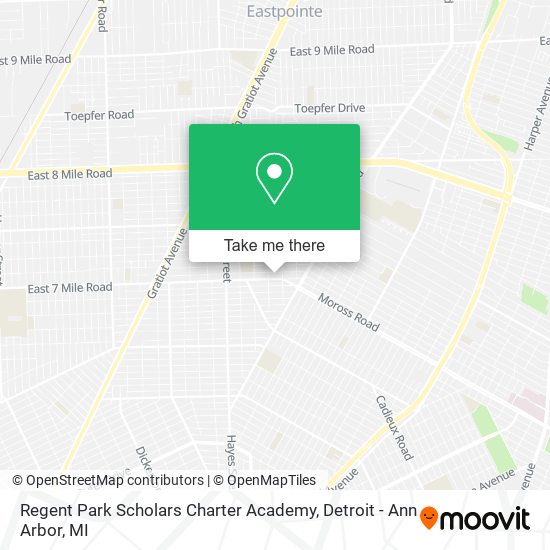 Regent Park Scholars Charter Academy map