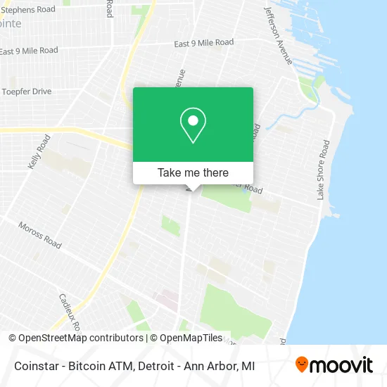 Coinstar - Bitcoin ATM map