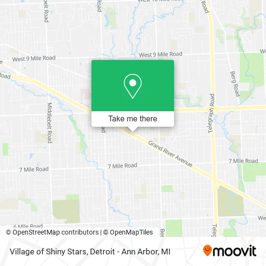 Village of Shiny Stars map