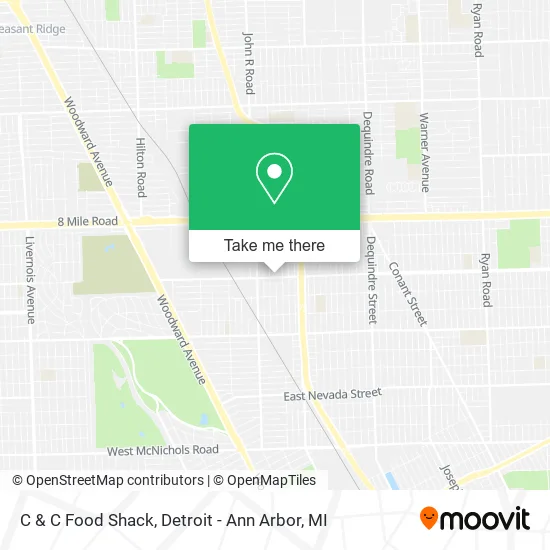 C & C Food Shack map