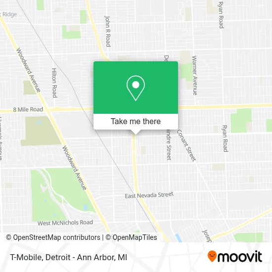 T-Mobile map