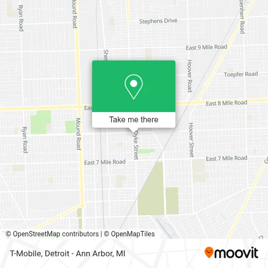 T-Mobile map