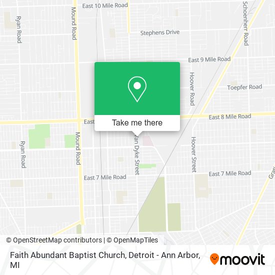 Faith Abundant Baptist Church map