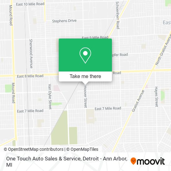Mapa de One Touch Auto Sales & Service