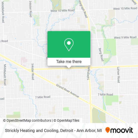 Mapa de Strickly Heating and Cooling