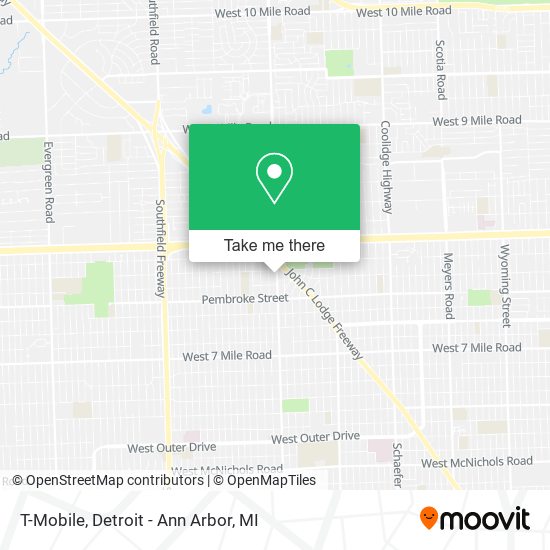 T-Mobile map