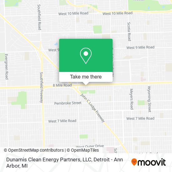 Mapa de Dunamis Clean Energy Partners, LLC