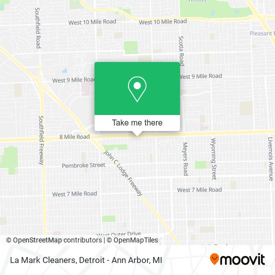 Mapa de La Mark Cleaners