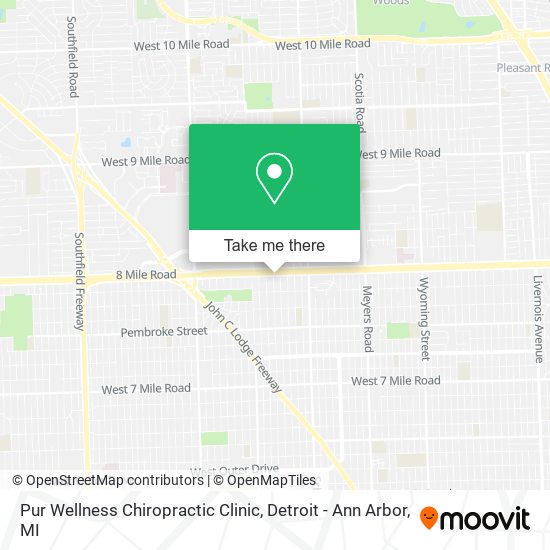 Pur Wellness Chiropractic Clinic map
