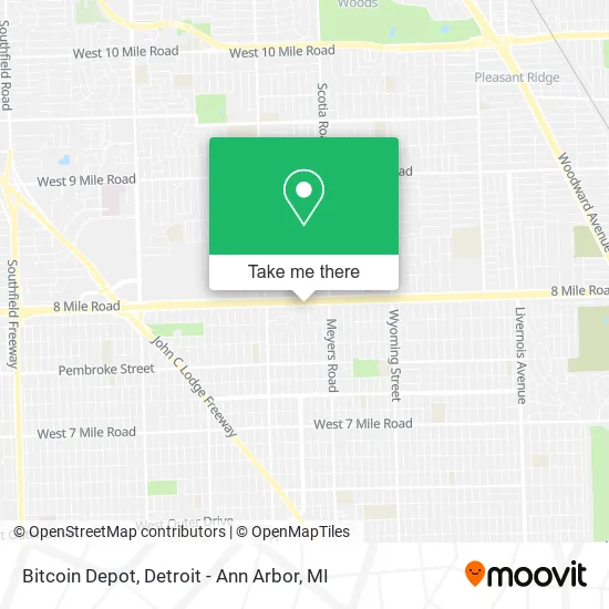 Bitcoin Depot map