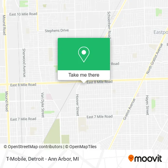 T-Mobile map