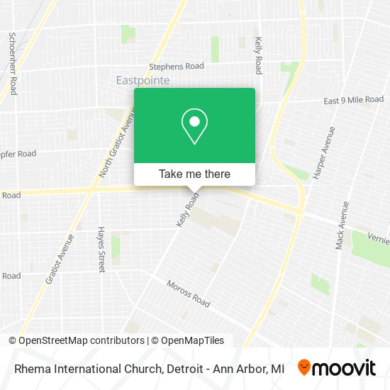 Rhema International Church map