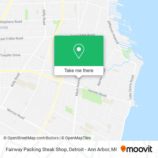 Mapa de Fairway Packing Steak Shop