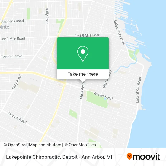 Lakepointe Chiropractic map