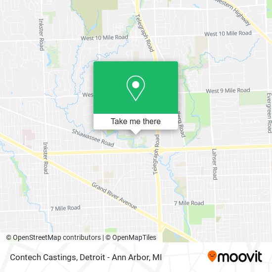 Mapa de Contech Castings