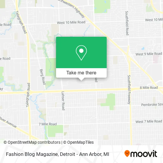 Fashion Blog Magazine map
