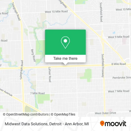 Midwest Data Solutions map