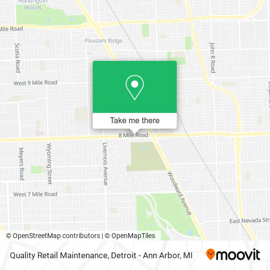 Quality Retail Maintenance map